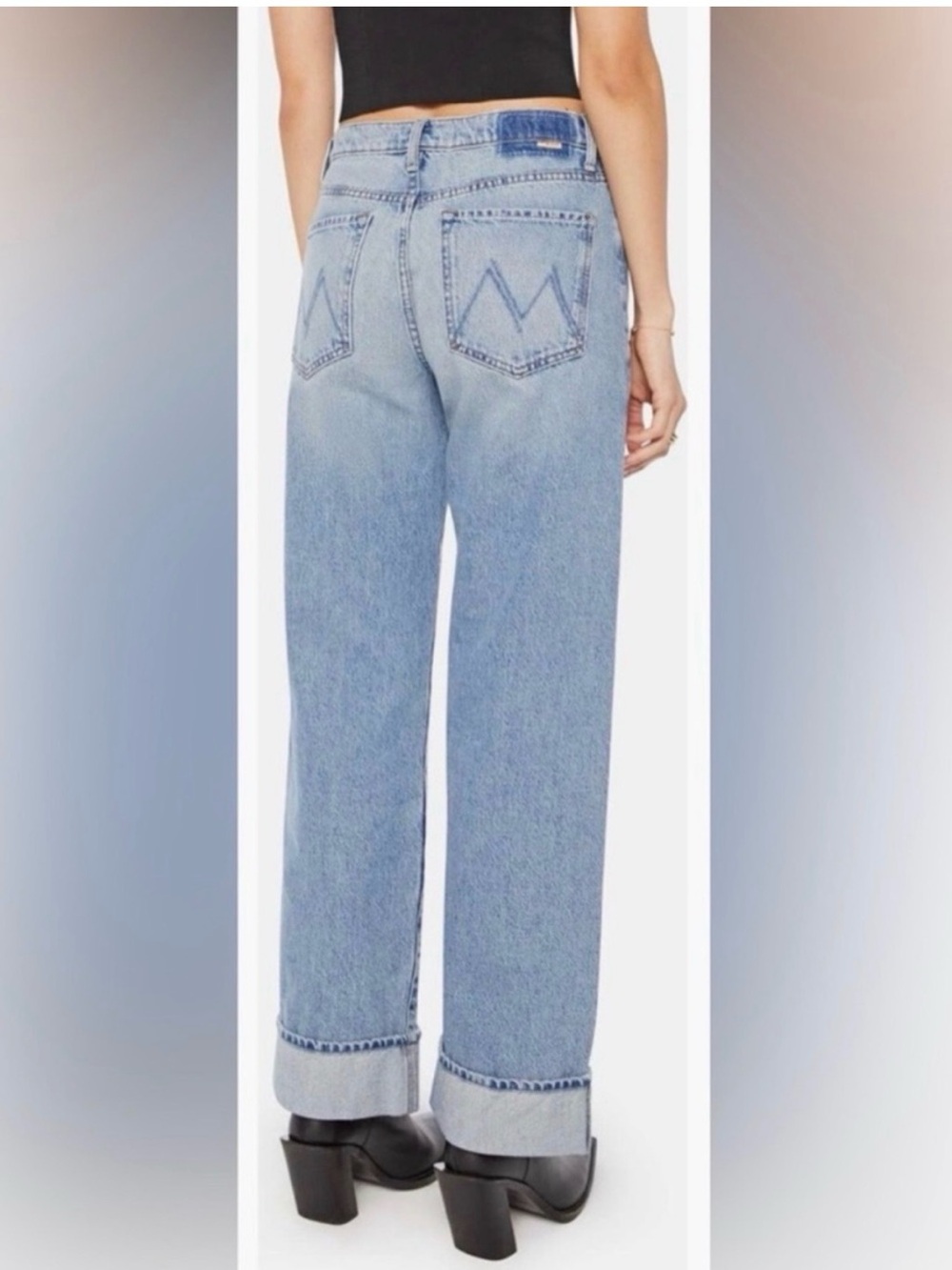 Mother The Dodger Skimp Cuff Jeans - Picture 2 of 7